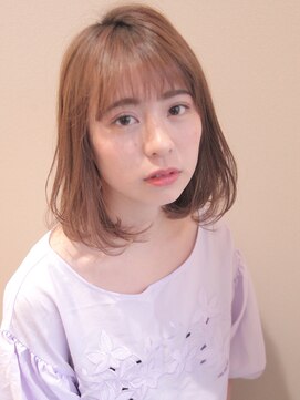 ヨロ(YoLo.) シースルーバング×大人ワンカールボブ　担当　山下