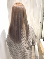 ヘアーアンドメイク マニス(hair&make manis) 【大人可愛い30代・40代・50代◎】透明感カーキベージュ