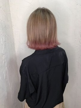 レイール 下北沢(Reir) 【reir下北沢】*ラインカラー+ブランジュ+ペールピンク*