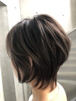 ネオリーブ モカ 川崎チネチッタ店(Neolive mocca)&nbsp;☆首が綺麗に見えるウルフショート☆