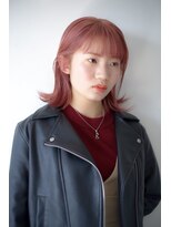 ヘアメイク エイト キリシマ(hair make No.8 kirishima)&nbsp;《hair make No.8・中村》ピンクグレージュ