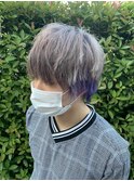 個性溢れるデザインカラー！メンズツートンカラー　10代/20代