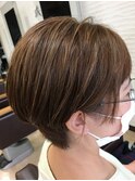 襟足スッキリショート