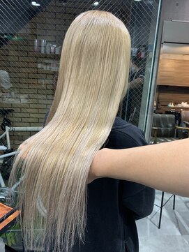 ラフ 難波店(LAFF) #黒髪#ボブルフ#ネビージュ#小顔#ワンレン