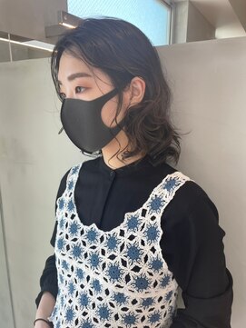 ガリカ 博多(Gallica) ふわっとミディ×パーマ