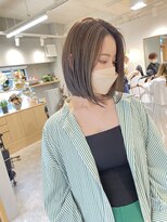 ヴィンス(vince)&nbsp;コントラストハイライト　× ぱつっとボブ♪