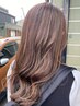 ケア付★カラー＋ブリーチハイライト＋カット＋トリートメント　￥19250