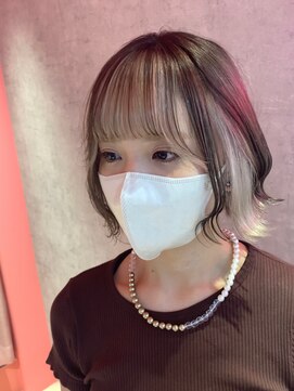 ロンドヴァリー 渋谷店(Lond vallee) 【田中悠佑】インナーカラーボブ！