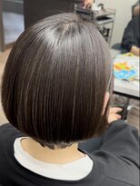 ヴィフ 大船(VIF)&nbsp;脱白髪染め/ボブ/白髪ぼかし/グレージュカラー/大船駅/大船鎌倉