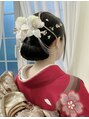 ティーズヘアイナガキイヴピアジェ&nbsp;担当させていただきましたヘアセットです！