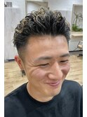 宮〇リョータ風 メンズパーマ