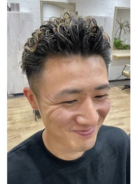 スカイ(SKY) 宮〇リョータ風 メンズパーマ