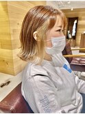 【Article二子玉川】スモーキーベージュインナーカラー