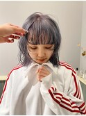 lavender gray × low light