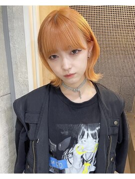 アリートウキョウ(ALLY TOKYO) 中性ウルフレイヤーカットロングウルフカット姫カット姫ウルフ