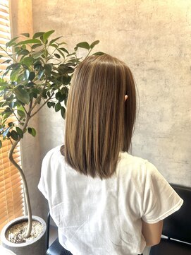 キロ(Kiro) 【Kiro】クリームハイライト×ローレイヤー