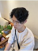 マッシュパーマ