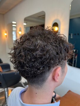 アフロディーテギンザ 神保町(APHRODITE GINZA) アッシュブラック/カルマパーマ［御茶ノ水/神保町］