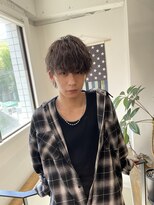 ネイビー 表参道(NAVY) マッシュウルフ/マッシュ/メンズパーマ