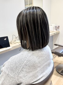 コノアラボ 守谷店(Conoah labo) 白髪ぼかしハイライト/デザインカラー/デザインカラー