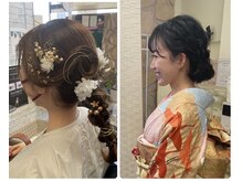 ヘアポケット ナギ(Hair Pocket NAGI)の雰囲気（早朝ヘアセット着付け（一級着付け技能士）しております(^^)）