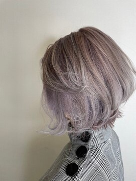 クプア 柏(kupua) エアリーロング/切りっぱなしボブ/ピンクブラウン/美髪[柏駅]