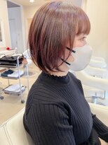 浪漫館 アールズコート(R's Court)&nbsp;顔まわりカット×ショートボブ@伊達　3/15