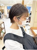 【morio】札幌ショート　丸みがかわいい耳かけショート