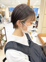 モリオ フロム ロンドン サッポロファクトリー店(morio FROM LONDON) 【morio】札幌ショート 丸みがかわいい耳かけショート