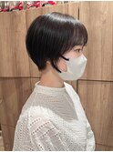 くびレイヤー小顔カット美髪似合わせカットショート