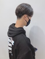 モリオフロムロンドン 松戸店(Morio from London)&nbsp;【松戸 岩口】黒髪ツーブロック刈り上げハンサムショート