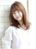 フェミニンロング/似合わせカット/メルティカラー/着物