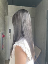 ソルトウォーター(SALT WATER)&nbsp;レイヤーカット/地毛風カラー/韓国ヘアー/ブリーチなし/恵比寿/