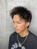 【漢磨きプラン】メンズカット　眉カット　クイックスパ　ファインバブル
