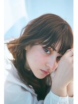 ニュイ 高槻 阪急茨木店(nui)&nbsp;イメチェンアンブレラカラー前髪ウェーブパーマこなれミディ