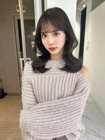 ヴェイ(VEYY.)&nbsp;ミディアムぐびれレイヤー/透明感オリーブカラー