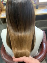 ヘアリゾート エーアイ 川越店(hair resort Ai) 酸性ストレート/メルティカラー/フェミニンロング/