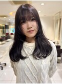 ロングレイヤー 顔まわりカット☆