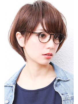 モニカ 西宮北口(Monica) 前下がりボブ・  内巻きワンカール・  ボブショート・暗髪