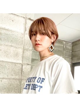 キイヘアーデザイン(key hair design) ショート/ボブ/縮毛矯正/前髪カット/ハイライト/前髪カット