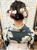 袴×ヘアアレンジ