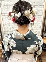 ザブックハンドサロン(The book hand salon)&nbsp;袴×ヘアアレンジ