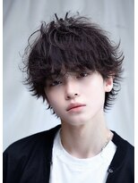 サンティエ 中央駅店(scintiller)&nbsp;メンズマッシュメンズヘア波巻きスパイラルパーマ波巻きパーマ