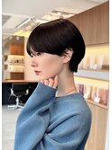 ショートカットショートヘアコンパクトショートボブ丸みショート