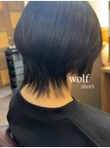 short wolf cut