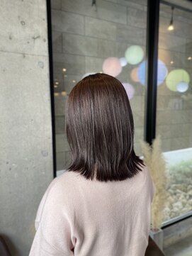 ロロネー 池田(Lolonois) ココアブラウン×ボブレイヤー