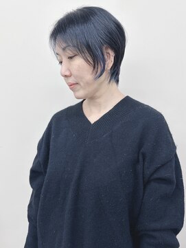 ラウンジ モリオ イケブクロ(Lounge MORIO Ikebukuro) ＊くびれショート大人ショート耳かけショート前下がりショート