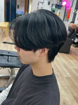 グッドタイムエフティフィフス 横浜西口(GoodTimes ft.fifth) 横浜ニュアンスパーマ毛流れセンターパートフェザーパーマ40代◆