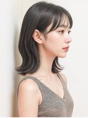 フェイスフレーミング暗髪透明感くびれミディp2大宮20代30代40代