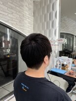 クオリス 赤塚店(QUALIS) 秋の黒髪短髪◎爽やかツーブロックで清潔感UP